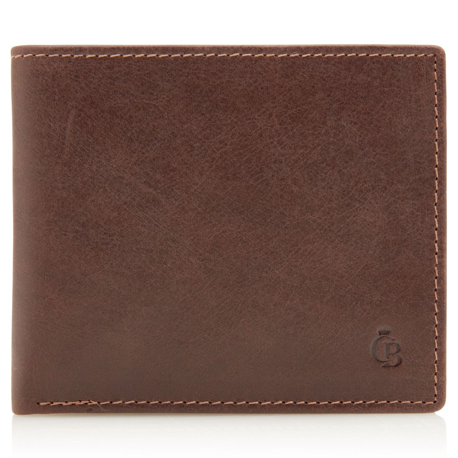 Hot Castelijn & Beerens Castelijn & Beerens Canyon 8 Card Billfold Wallet Mocca