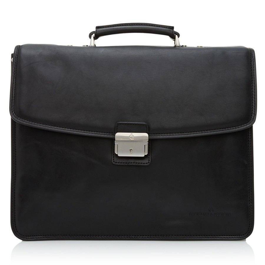 Hot Castelijn & Beerens Castelijn & Beerens Verona Laptop Bag 15.6" + Tablet Triple Pocket Black