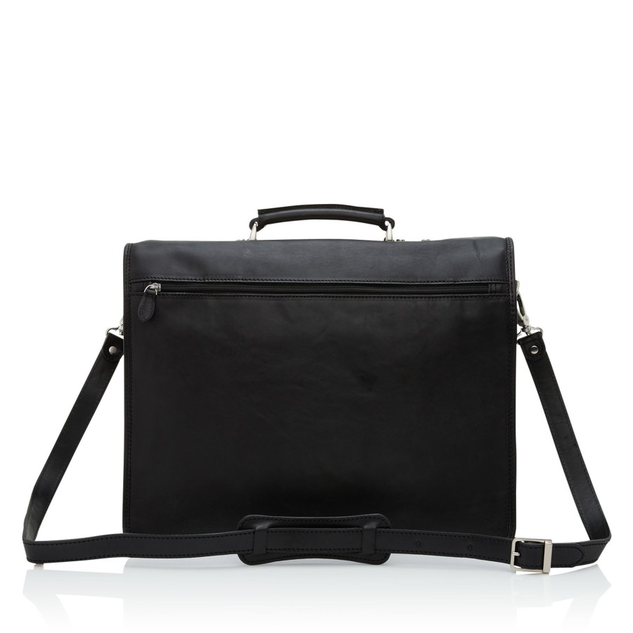 Hot Castelijn & Beerens Castelijn & Beerens Verona Laptop Bag 15.6" + Tablet Triple Pocket Black