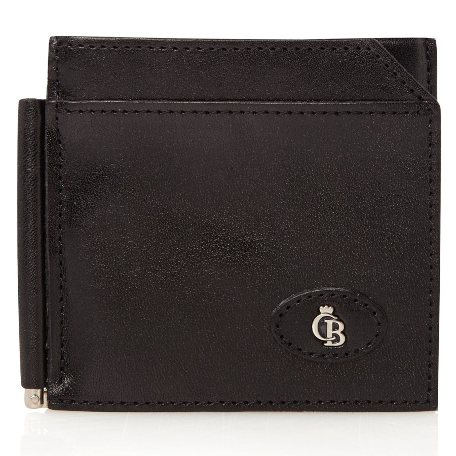 Clearance Castelijn & Beerens Castelijn & Beerens Gaucho Dollarclip Wallet Black