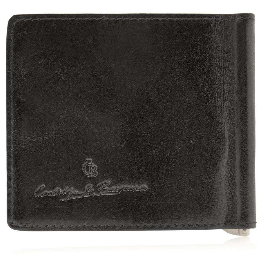 Hot Castelijn & Beerens Castelijn & Beerens Gaucho 3 Card Dollarclip Black