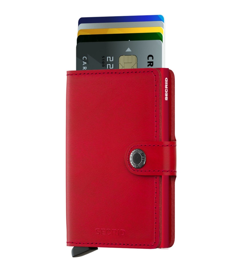 Clearance Secrid Secrid Miniwallet Original Red Red