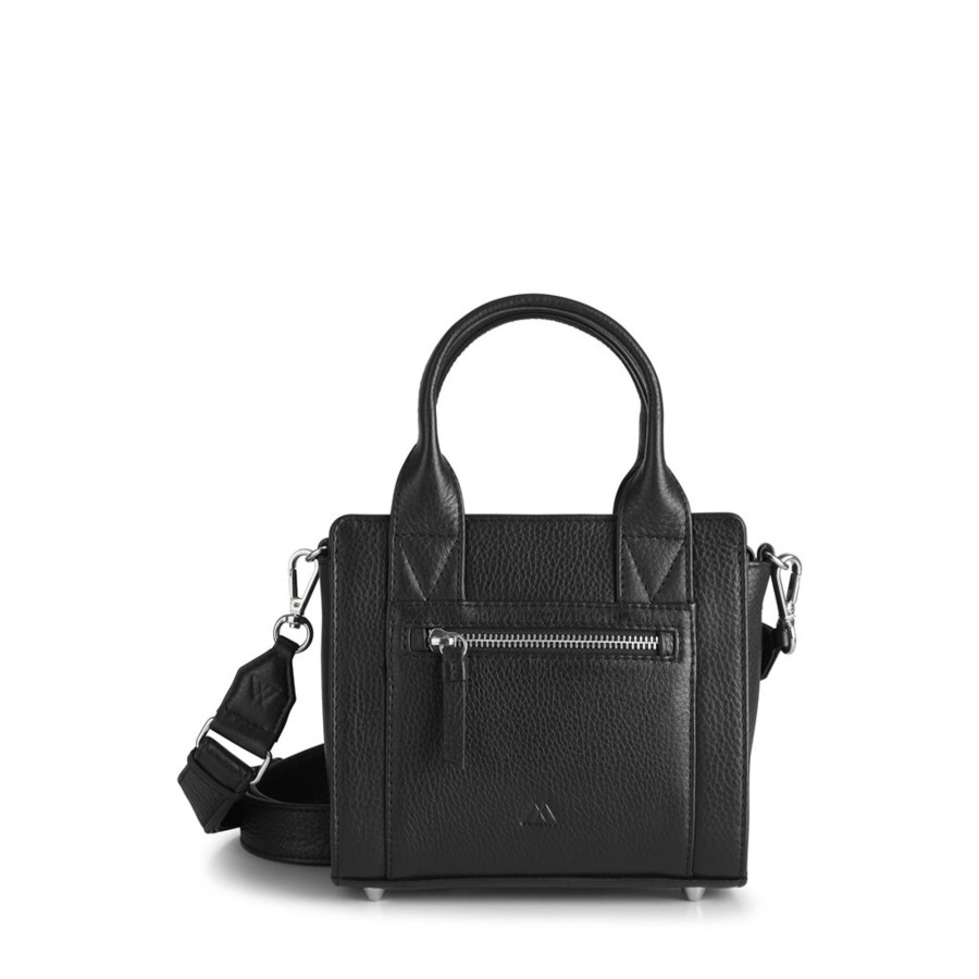 Online Markberg Markberg Maika Mini Bag Grain Black