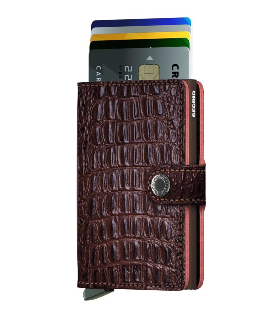 Online Secrid Secrid Miniwallet Nile Brown