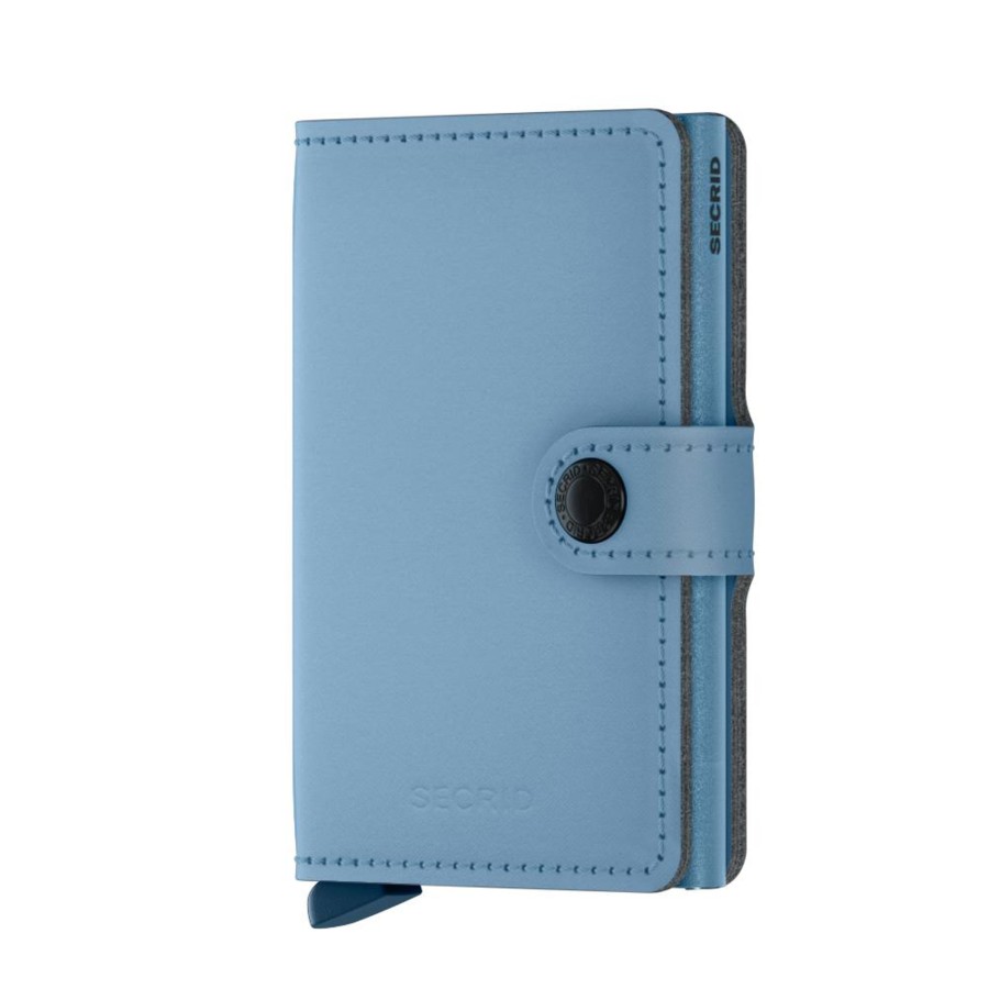 Clearance Secrid Secrid Miniwallet Yard Powder Sky Blue