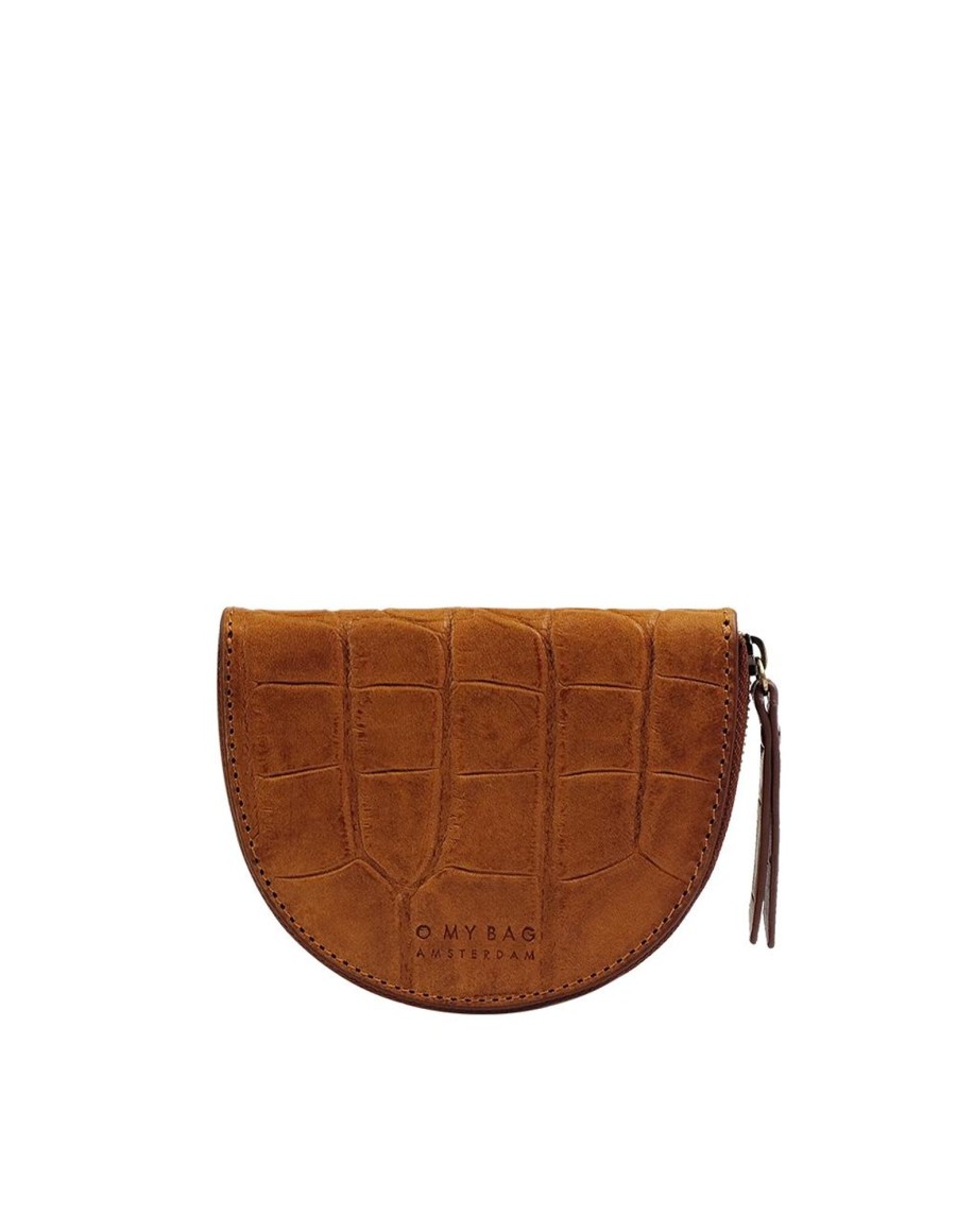 New O My Bag O My Bag Laura'S Purse Classic Cognac Croco