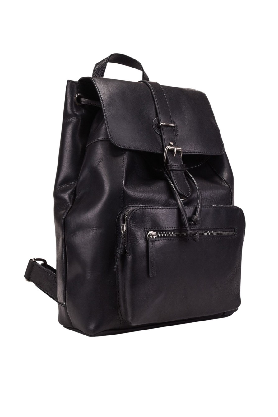 Clearance Leonhard Heyden Leonhard Heyden Roma Backpack Black