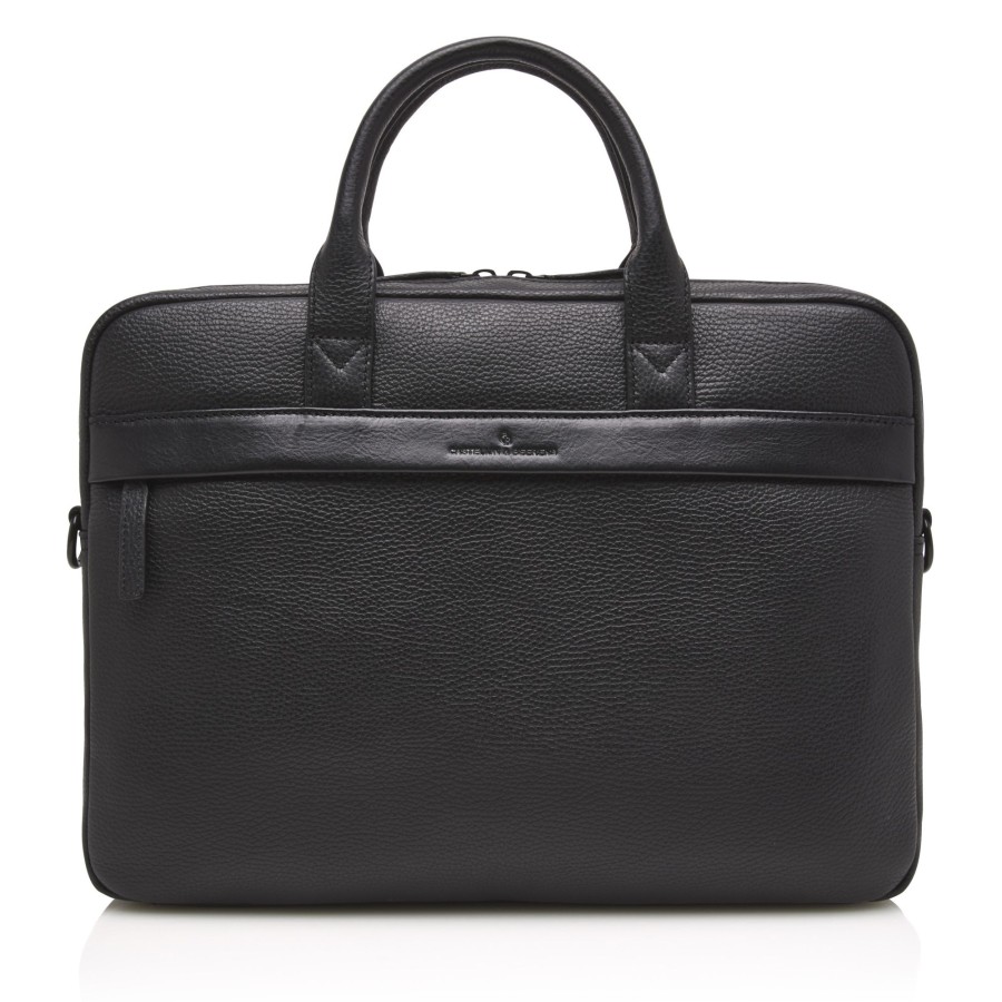 Online Castelijn & Beerens Castelijn & Beerens Onyx Chris Laptop Bag 15.6" Single Zip Black