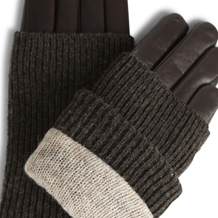 New Markberg Markberg Helly Glove Dark Brown