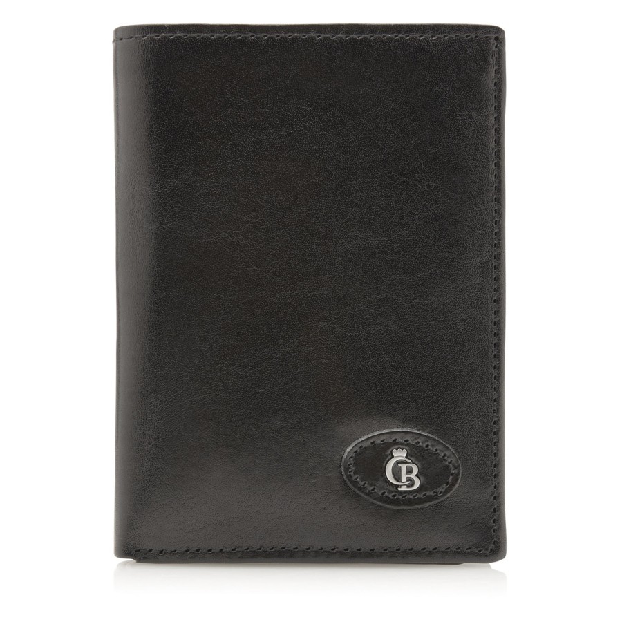 Hot Castelijn & Beerens Castelijn & Beerens Gaucho 9 Card Tri Fold Wallet Black