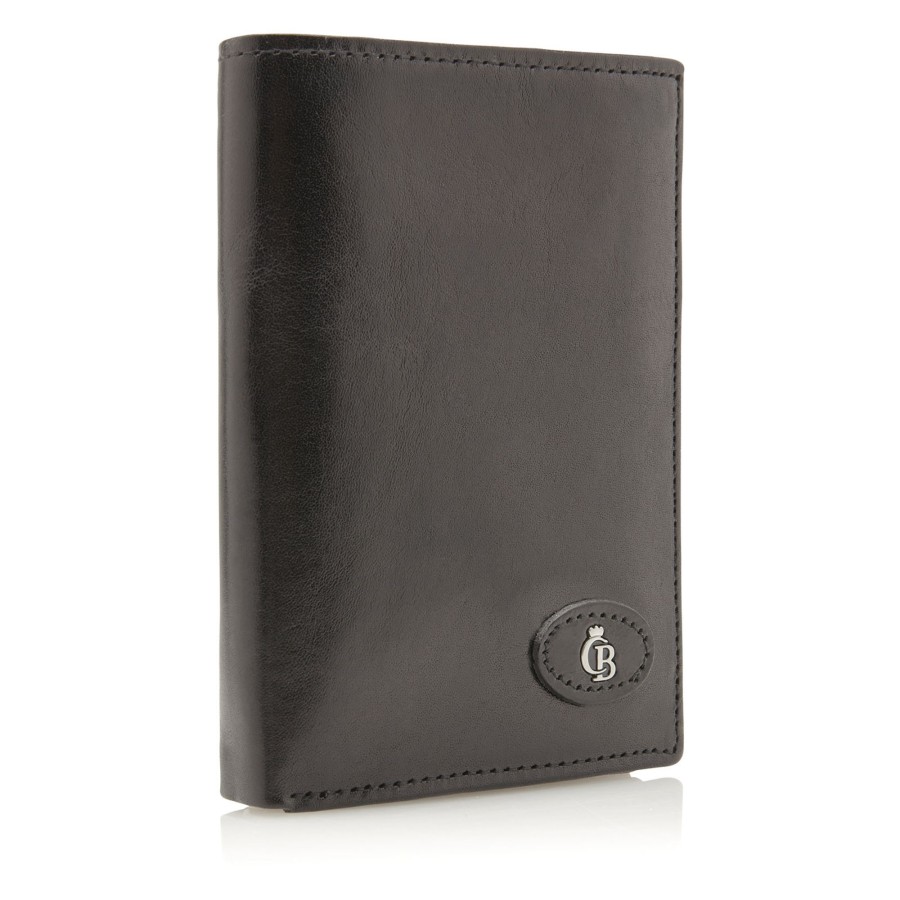 Hot Castelijn & Beerens Castelijn & Beerens Gaucho 9 Card Tri Fold Wallet Black