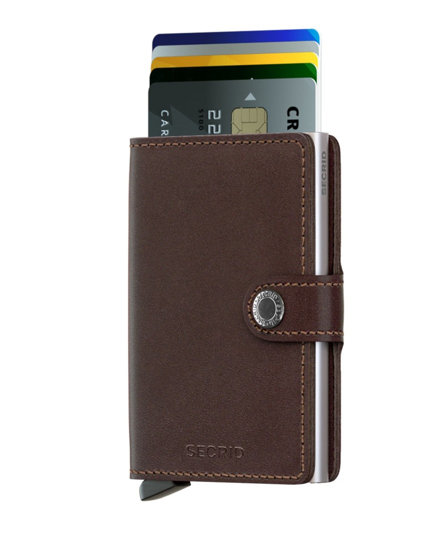 Clearance Secrid Secrid Miniwallet Dark Brown