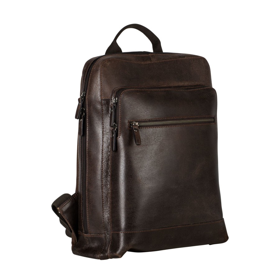 Clearance Leonhard Heyden Leonhard Heyden Dakota Backpack Brown