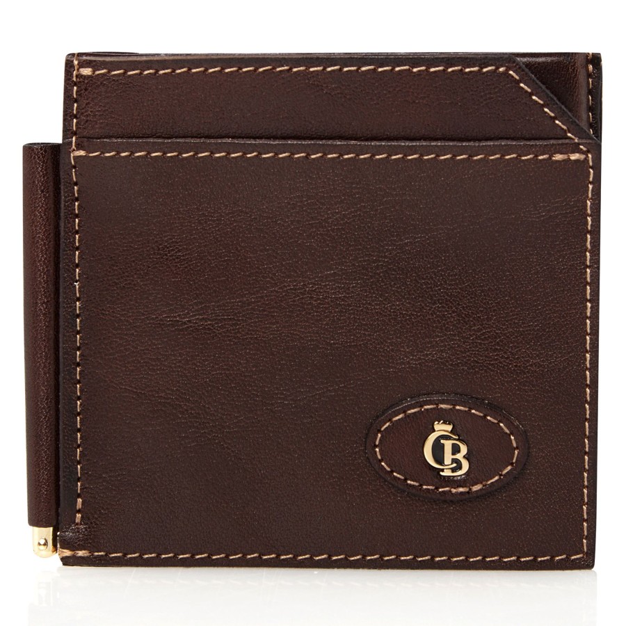 Clearance Castelijn & Beerens Castelijn & Beerens Gaucho Dollarclip Wallet Mocca