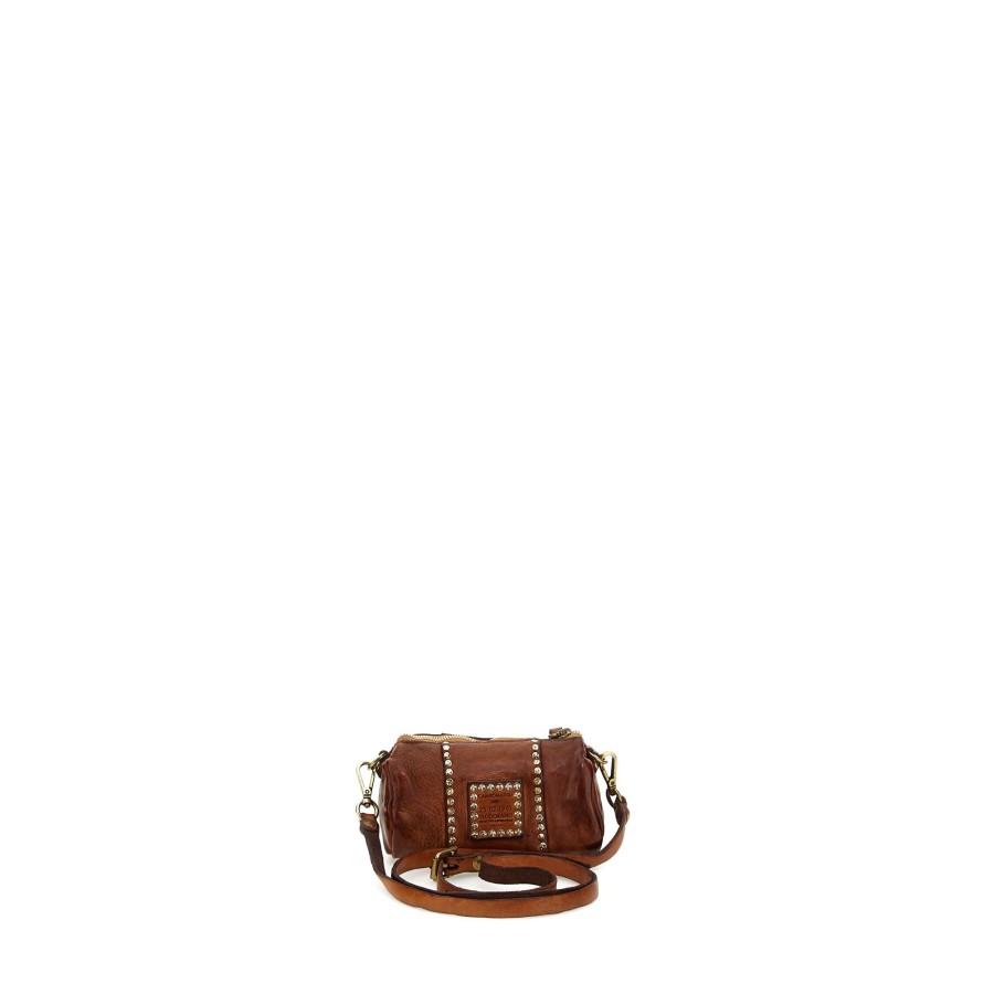 Hot Campomaggi Campomaggi Traditional Kura Small Crossbody Bag Cognac