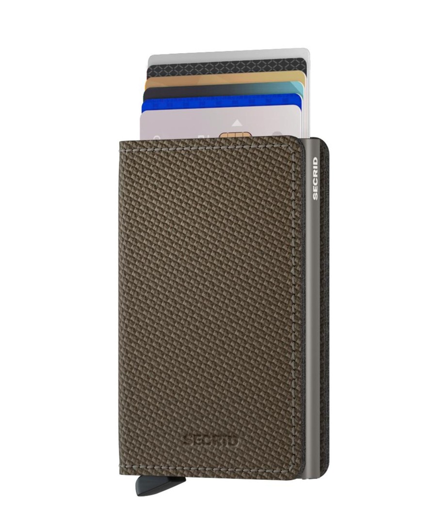 Clearance Secrid Secrid Slimwallet Carbon Khaki