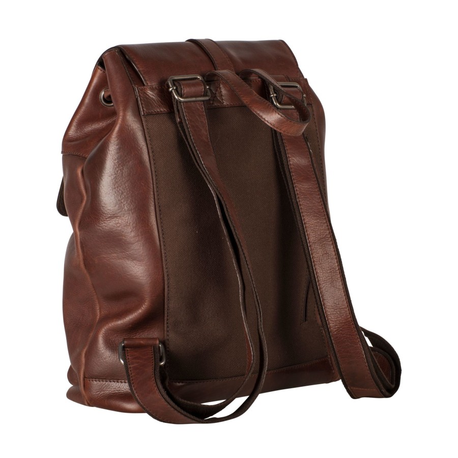 Hot Leonhard Heyden Leonhard Heyden Roma Backpack Brown