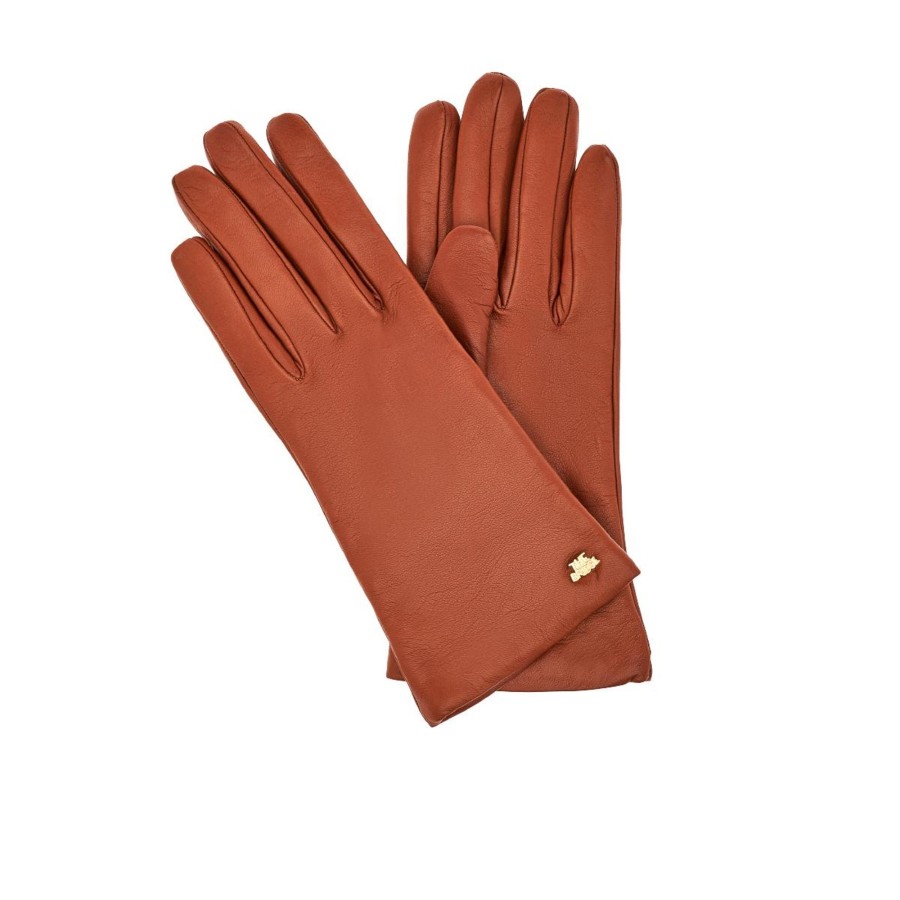 Online The Bridge The Bridge Glove Brown Gold