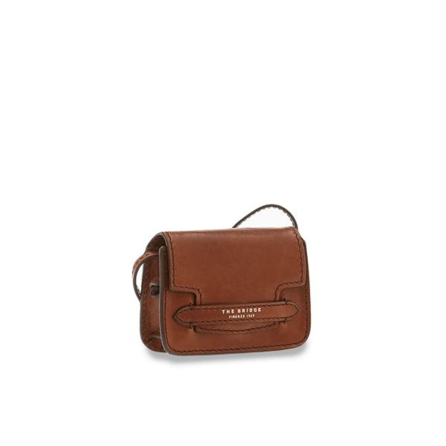 Online The Bridge The Bridge Lucrezia Mini Baguette Brown