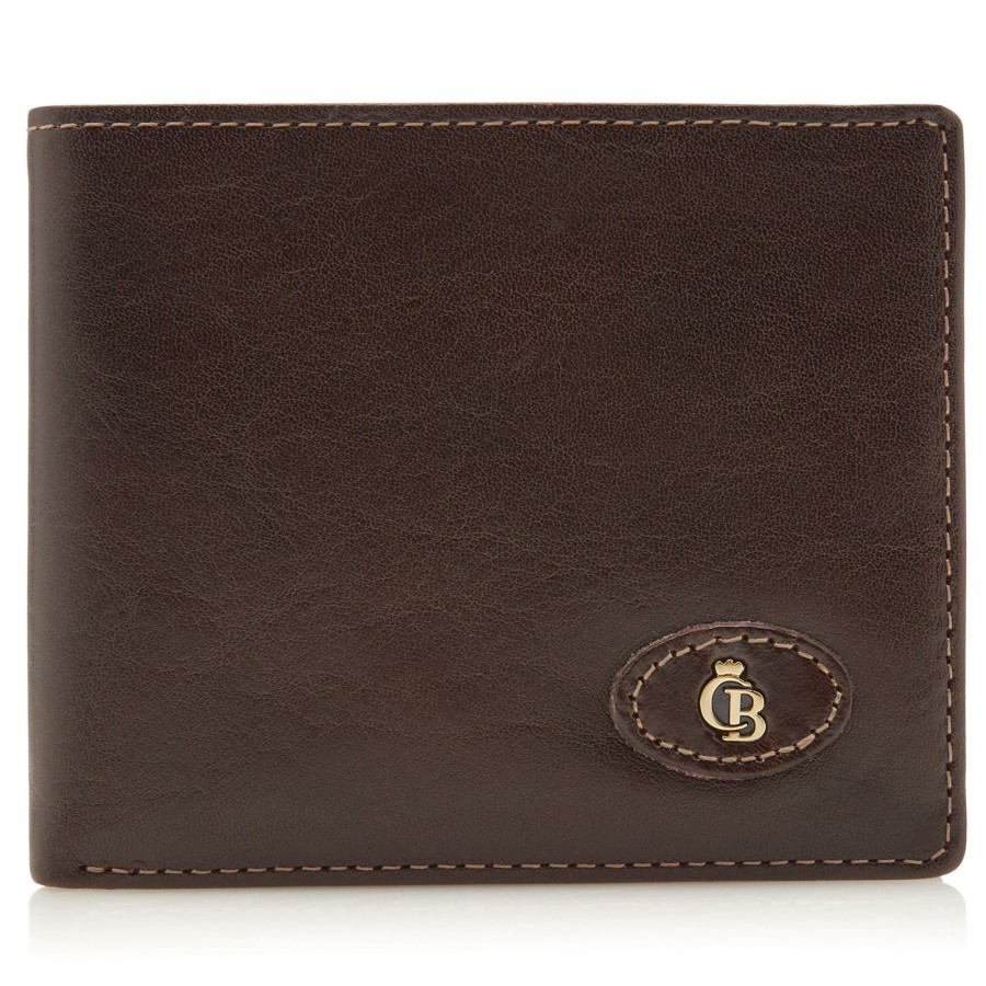 Hot Castelijn & Beerens Castelijn & Beerens Gaucho 9 Card Billfold Wallet Mocca