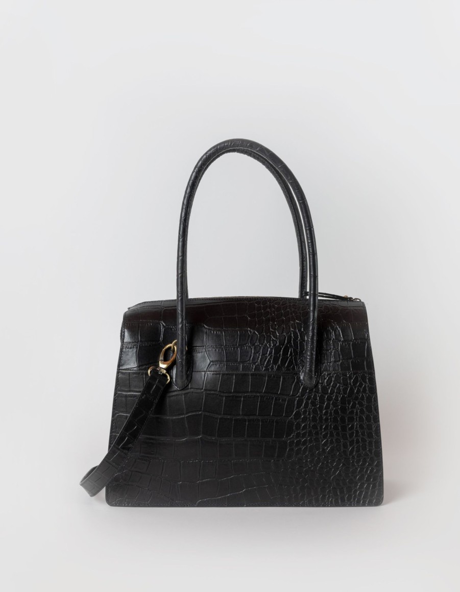 Clearance O My Bag O My Bag O My Bag Kate Classic Black Croco