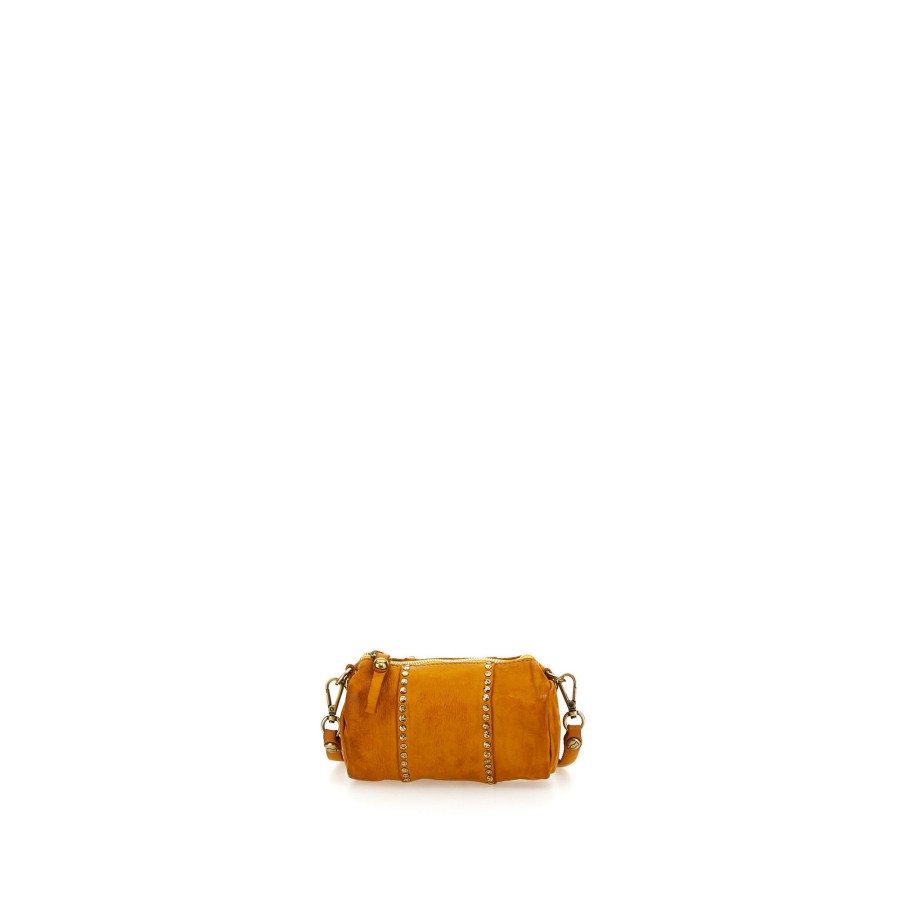 Online Campomaggi Campomaggi Traditional Kura Small Crossbody Bag Yellow