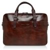 Hot Castelijn & Beerens Castelijn & Beerens Rien Laptop Bag 15.6" + Tablet Double Zip Cognac