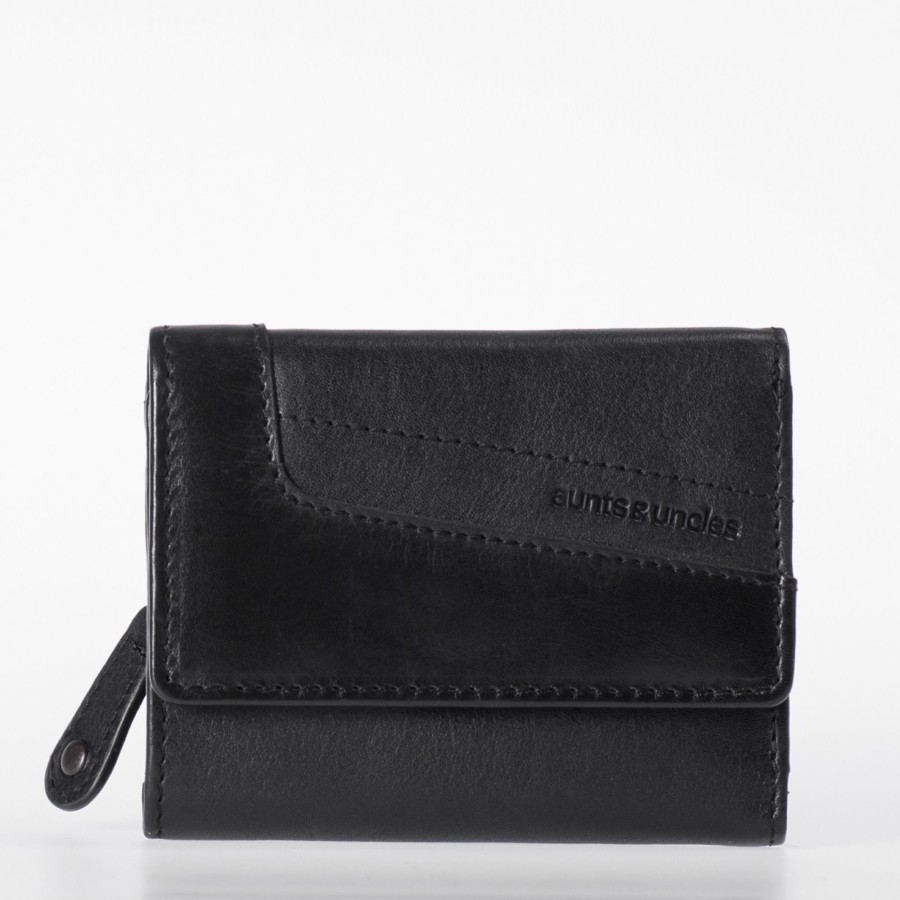 Clearance Aunts & Uncles Aunts & Uncles Grandma'S Luxury Club Nancy Wallet Black Smoke