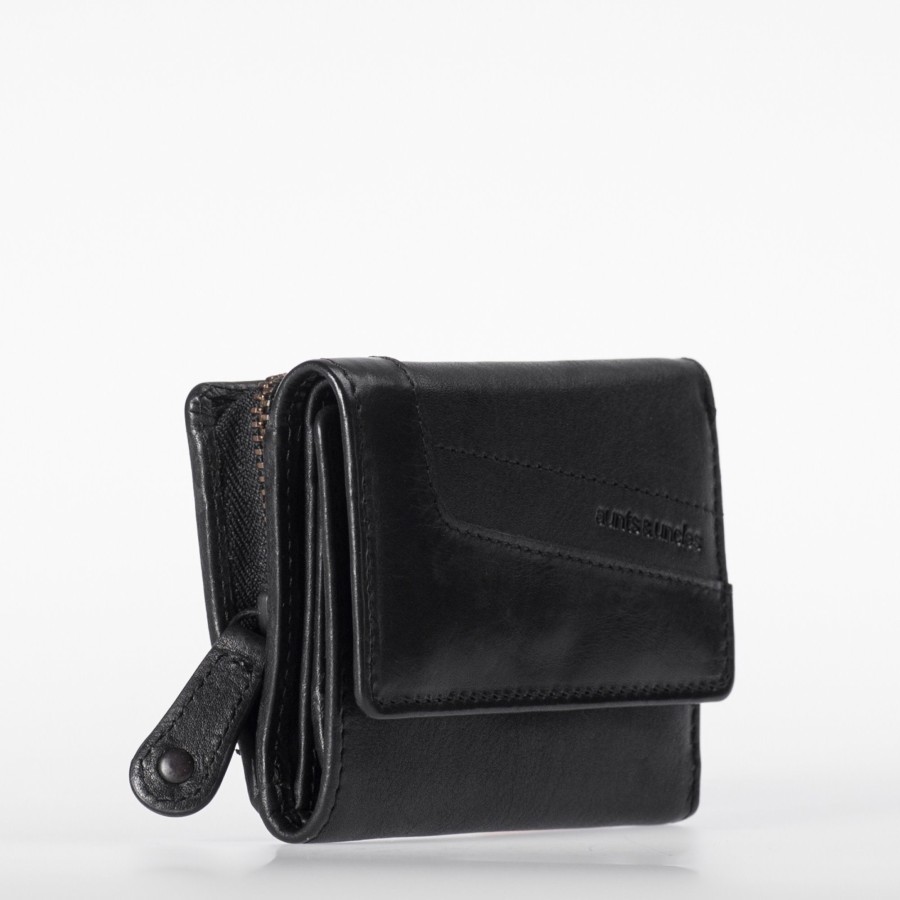 Clearance Aunts & Uncles Aunts & Uncles Grandma'S Luxury Club Nancy Wallet Black Smoke