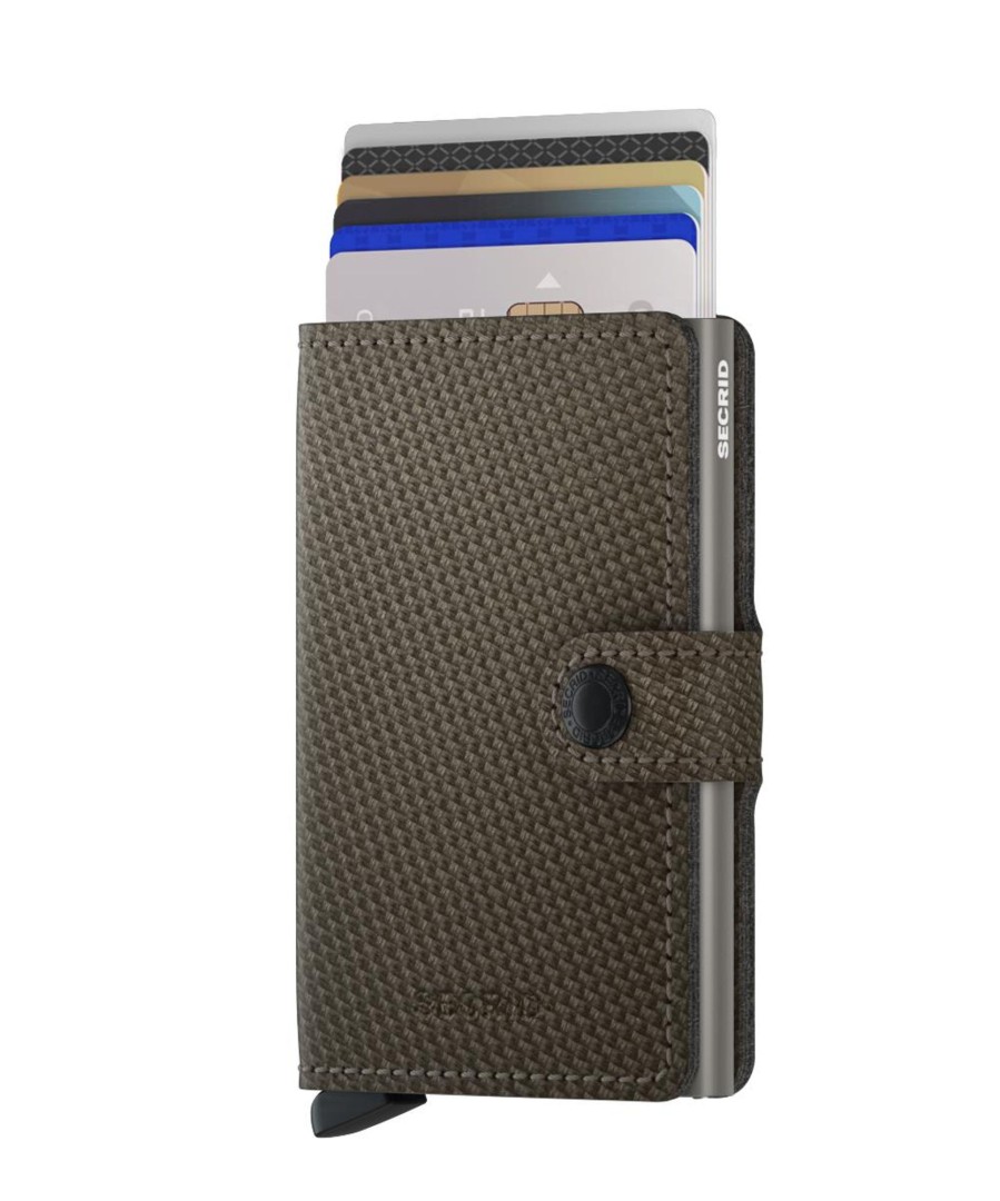 Best Secrid Secrid Miniwallet Carbon Khaki