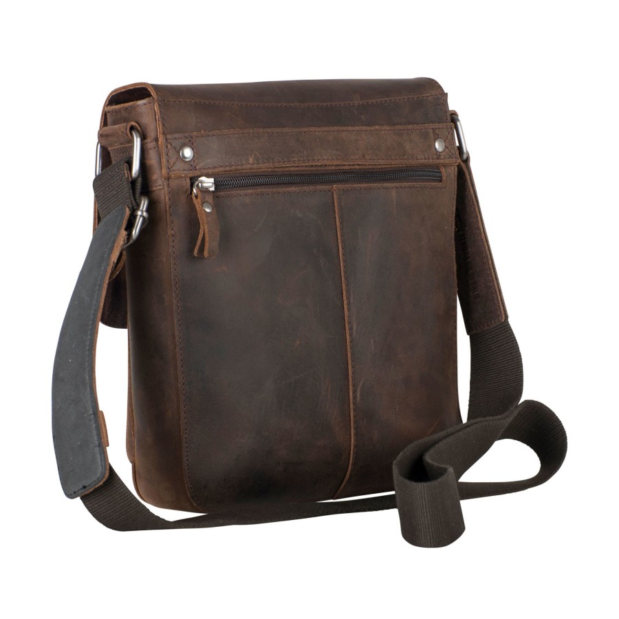 Wholesale Leonhard Heyden Leonhard Heyden Salisbury Messenger Bag S Brown