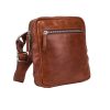 Online Leonhard Heyden Leonhard Heyden Cambridge Zipped Messenger Bag S Cognac