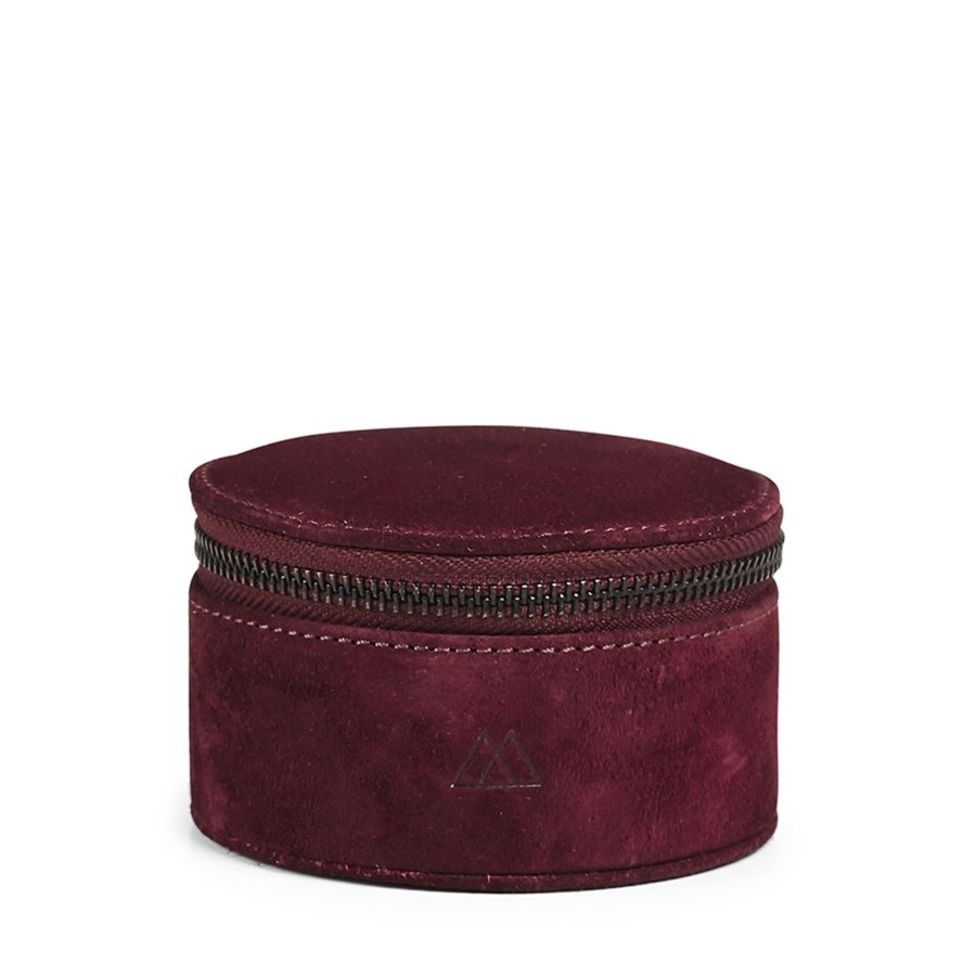 Hot Markberg Lova Jewelry Box L Suede Burgundy