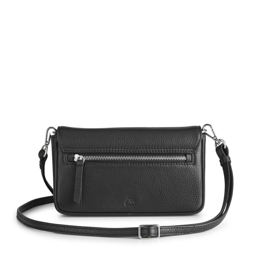 Clearance Markberg Markberg Emily Crossbody Bag Grain Black