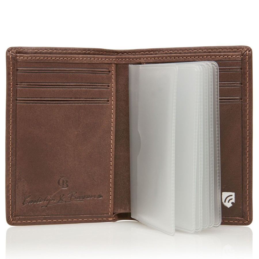 Online Castelijn & Beerens Castelijn & Beerens Canyon 14 Card Holder Mini Wallet Mocca