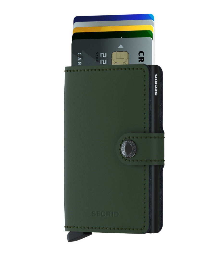 Hot Secrid Secrid Miniwallet Matte Green Black