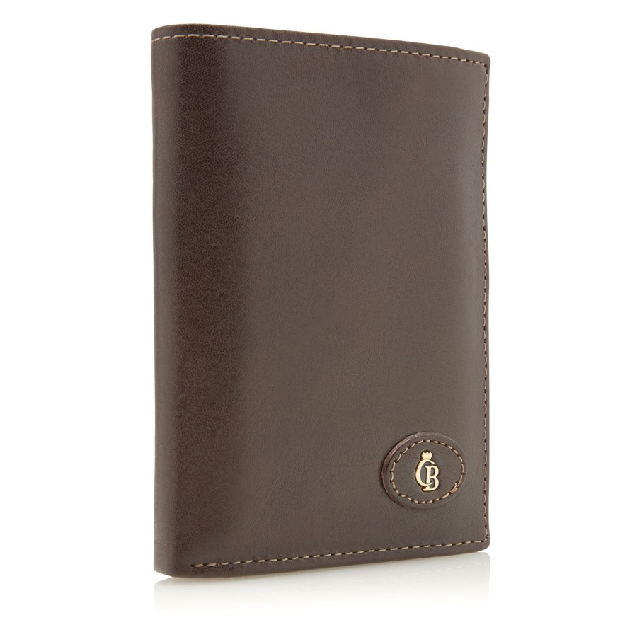 Wholesale Castelijn & Beerens Castelijn & Beerens Gaucho 9 Card Tri Fold Wallet Mocca