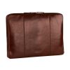 Best Leonhard Heyden Leonhard Heyden Cambridge Zipped Laptop Sleeve M Red Brown