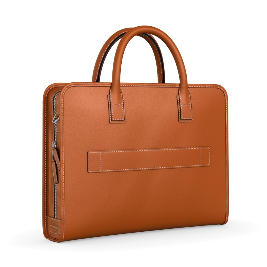 Online Travelteq Travelteq All Leather Cognac