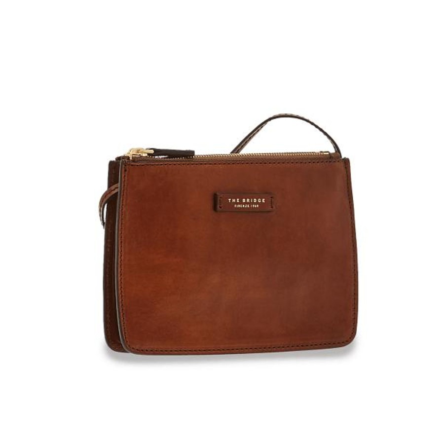 Hot The Bridge The Bridge Rustici Crossbody Bi Fold Brown