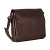 Hot Leonhard Heyden Leonhard Heyden Roma Messenger Bag M Brown