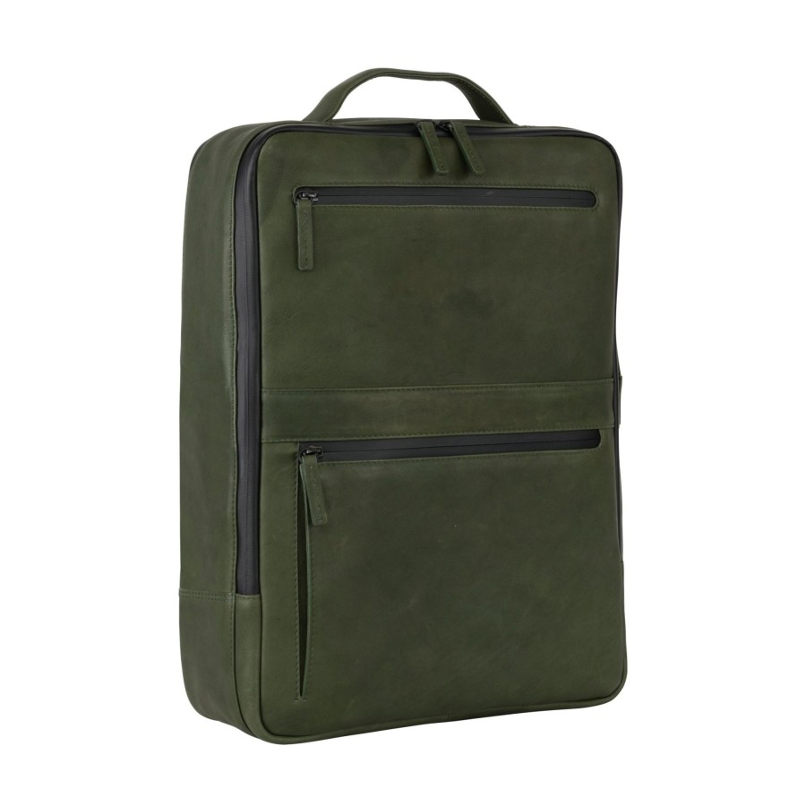 Clearance Leonhard Heyden Leonhard Heyden The Hague Backpack Olive