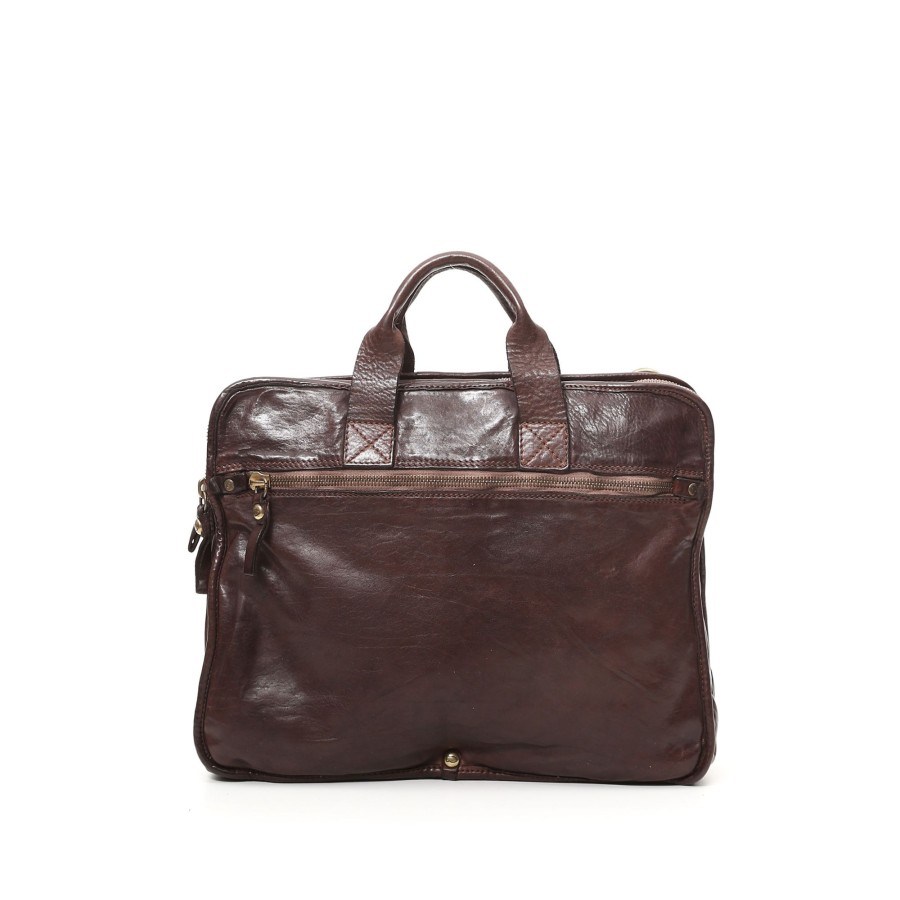 Hot Campomaggi Campomaggi Briefcase Laptop Brown