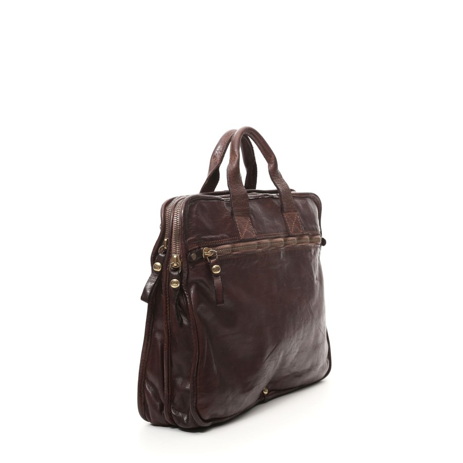 Hot Campomaggi Campomaggi Briefcase Laptop Brown