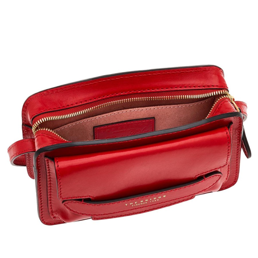 Clearance The Bridge The Bridge Lucrezia Camera Case Red Currant