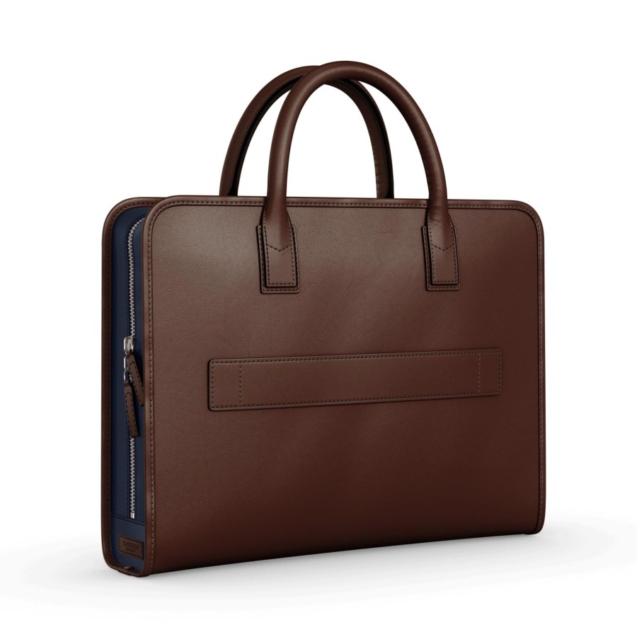 Online Travelteq Travelteq Briefcase Espresso Navy