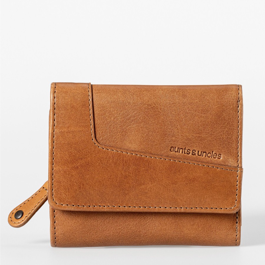 Wholesale Aunts & Uncles Aunts & Uncles Grandma'S Luxury Club Chelsea Wallet Caramel