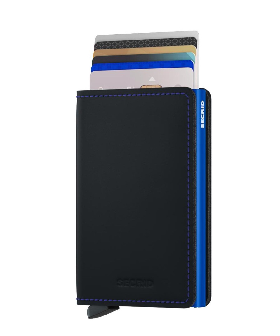 Best Secrid Secrid Slimwallet Matte Black Blue