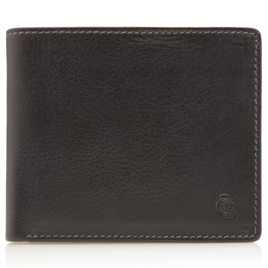 Best Castelijn & Beerens Castelijn & Beerens Canyon 8 Card Billfold Wallet Black