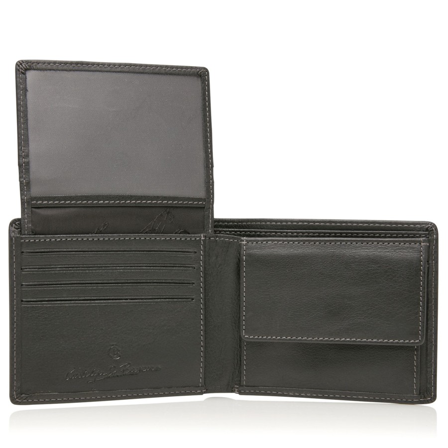 Best Castelijn & Beerens Castelijn & Beerens Canyon 8 Card Billfold Wallet Black